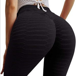 tiktok leggings - ruched butt lifting high waist
